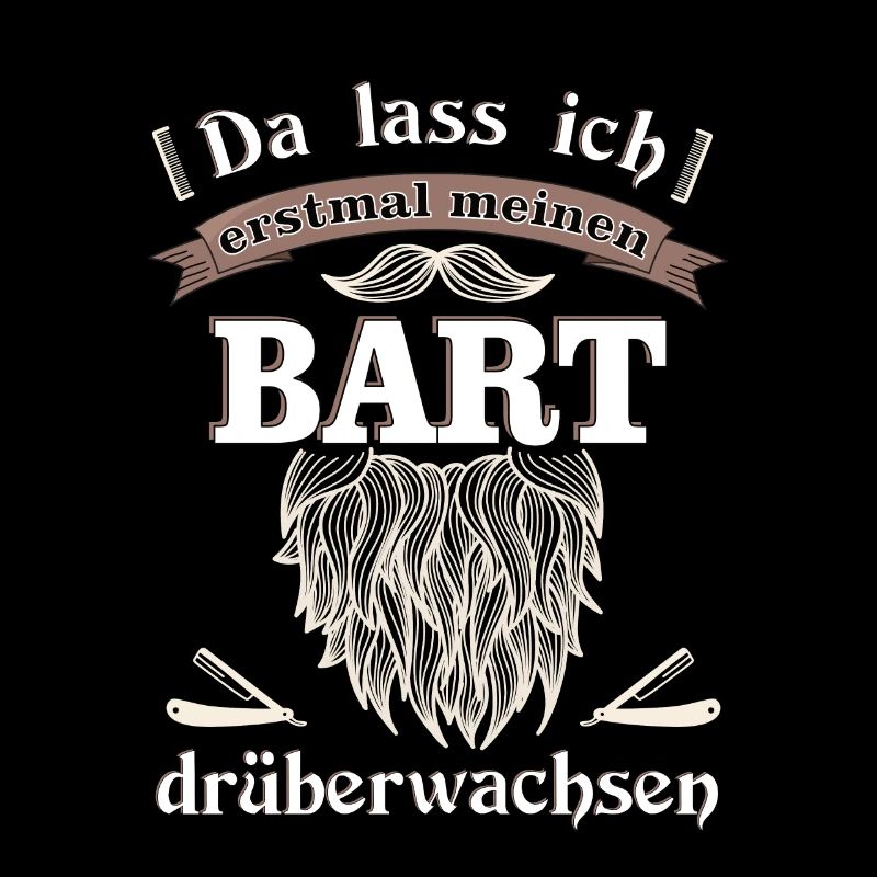 Lustiger Bart Spruch