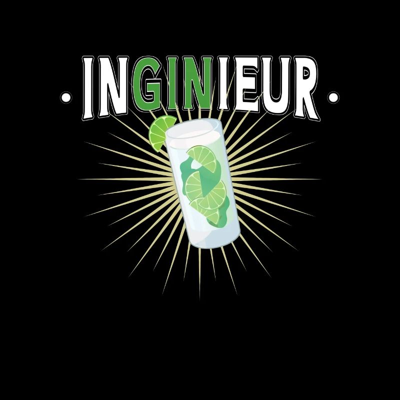 Ingénieur Gin Drinker Party potable cadeau