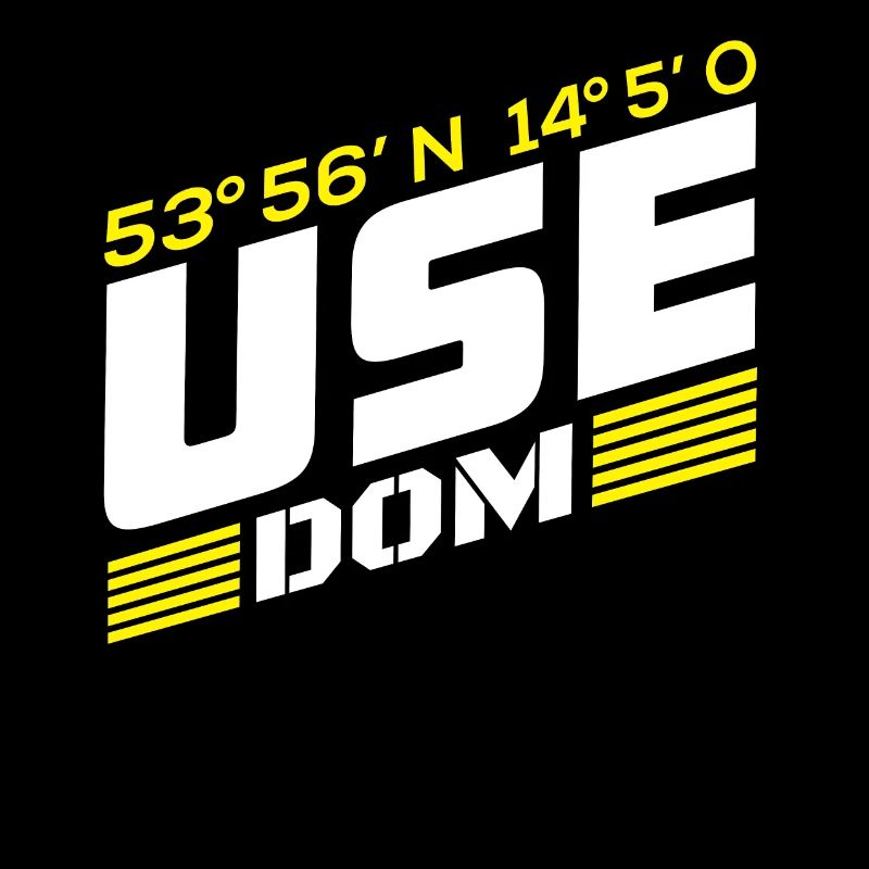 Usedom - coordinates (italic)