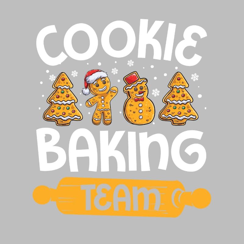 Back Team Bäcker Weihnachten Cookie Baking Lebkuch