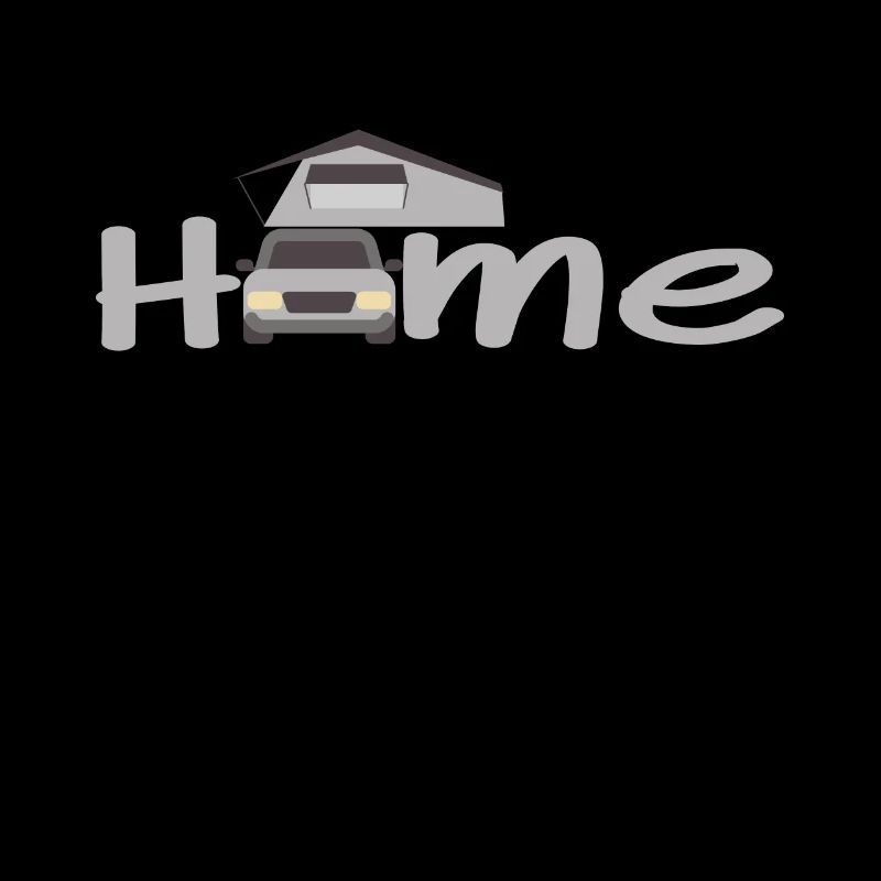 Dachzelt Camper Home Geschenk
