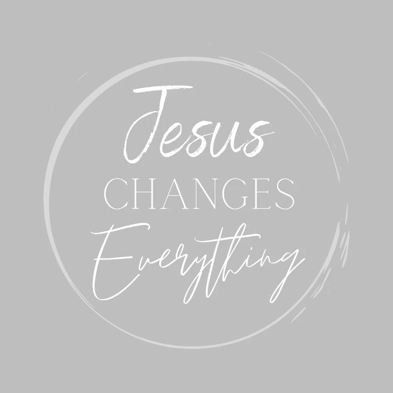 Jesus Changes Everything White
