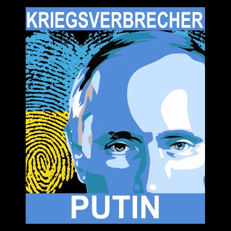 Criminel de guerre Poutine