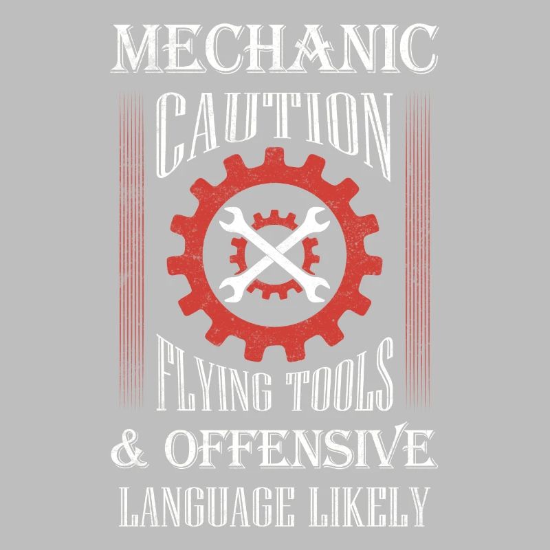 Flying Tools & Offensive Language Likely Mechanic