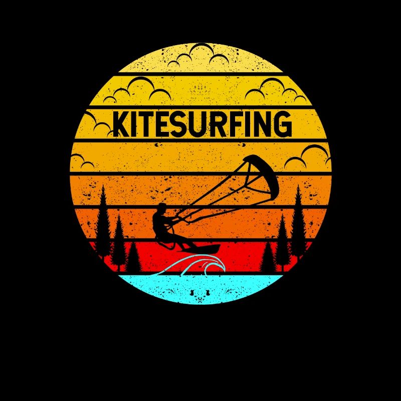 Funny Kitesurfing Kiteboarding Kiteboarder