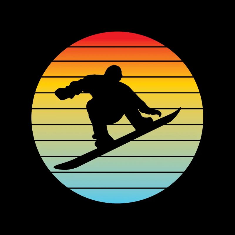 Snowboard Wintersport Spruch Snowboardfahrer