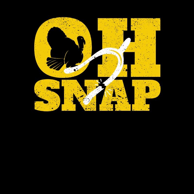 Oh Snap Wishbone Funny Thanksgiving Dinner