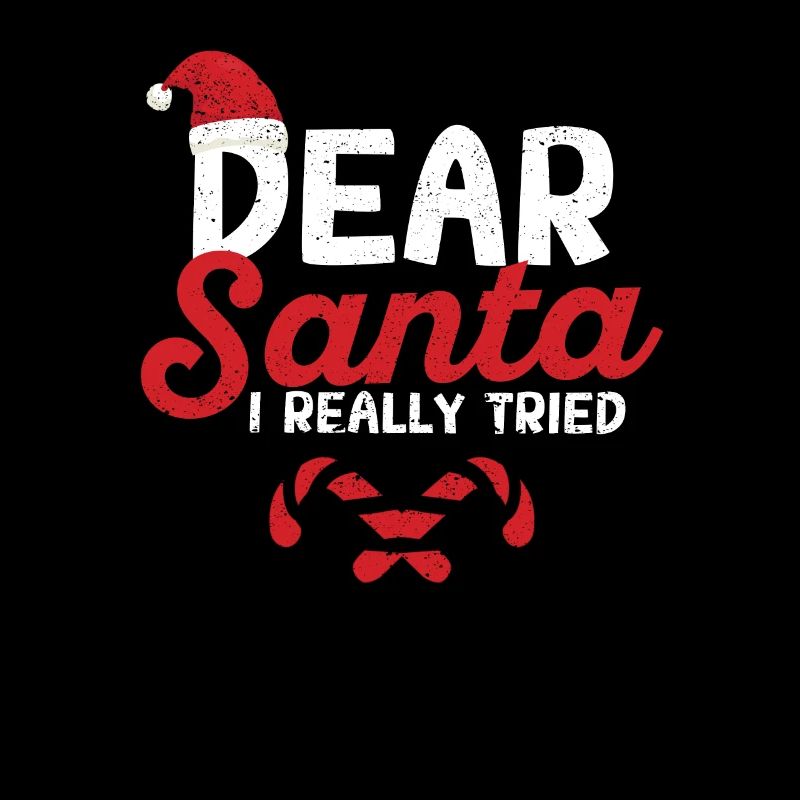 Dear Santa Claus, I really tried