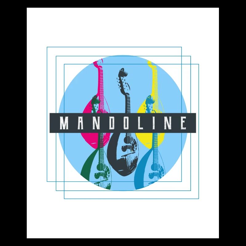 Mandoline (drei Quadrate)