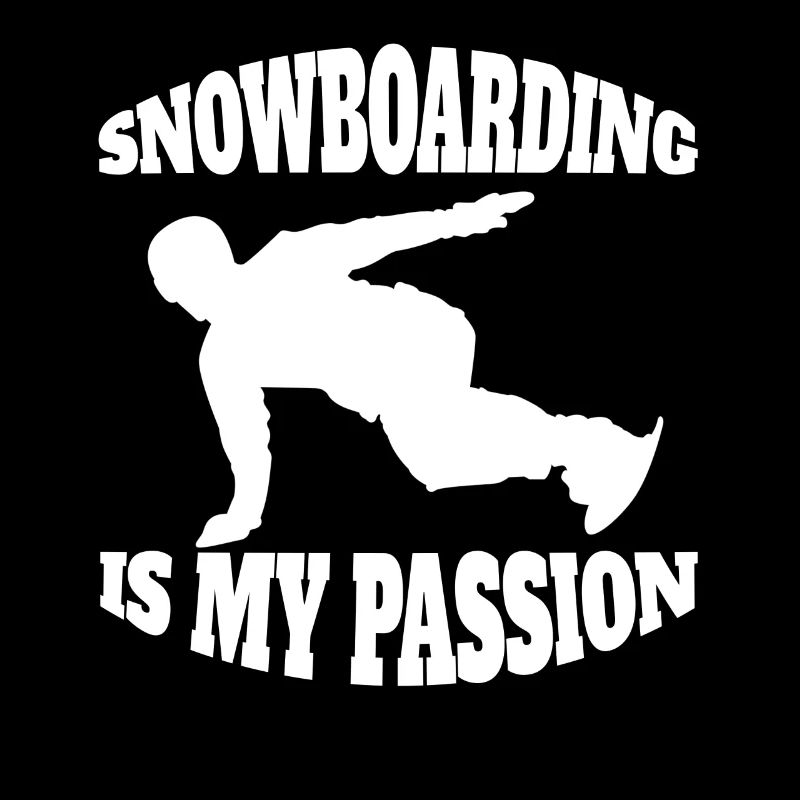 Snowboard Wintersport Snowboardfahrer Spruch