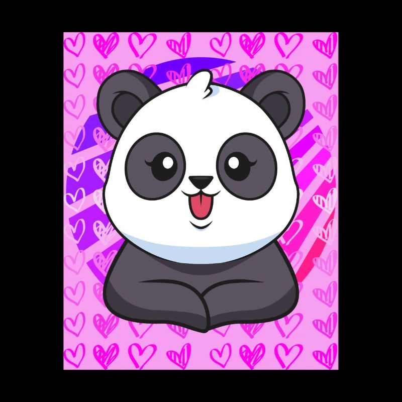 Cœurs de pandas