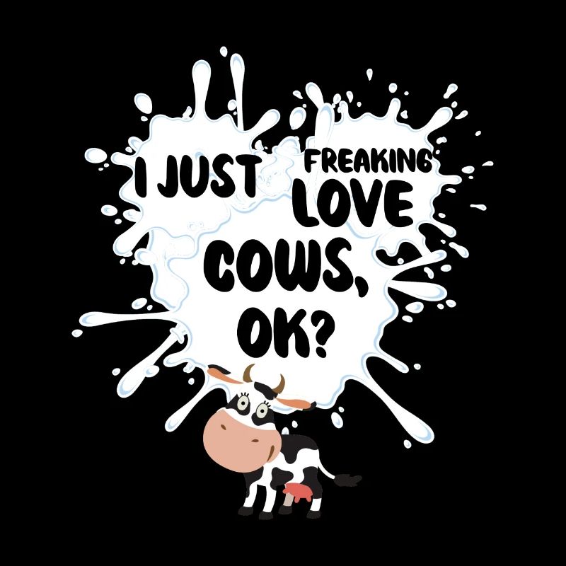 Je flippe juste aimer les vaches OK? Drôle d’animal charmant
