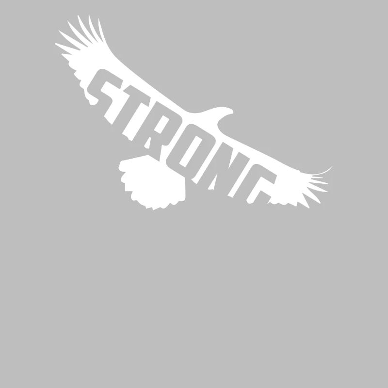 Soar With Strength and Pride Bold White Eagle