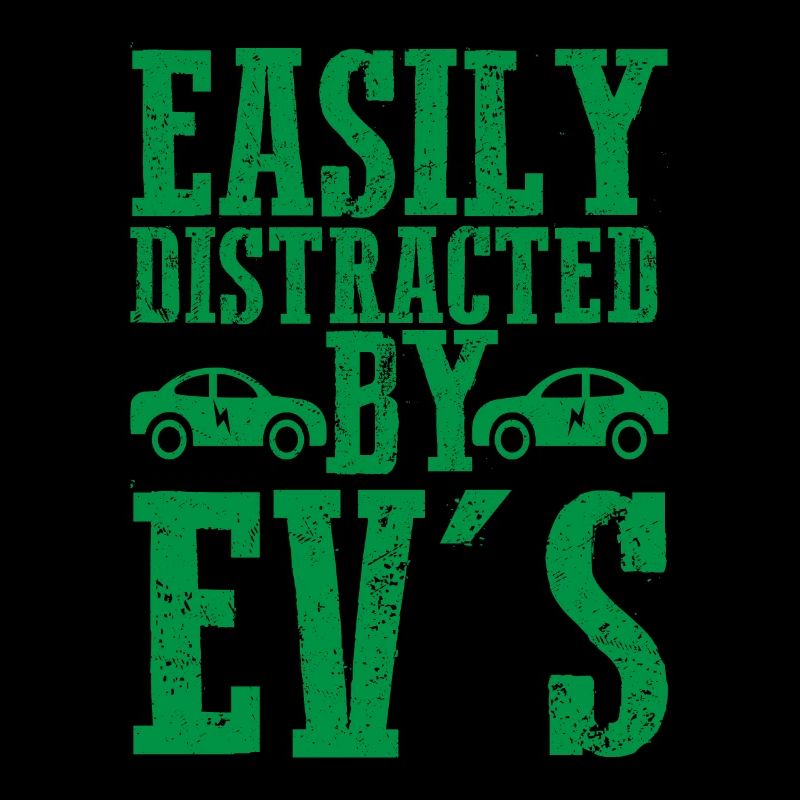 Easily Distracted By EV's EV Driver Electric Car