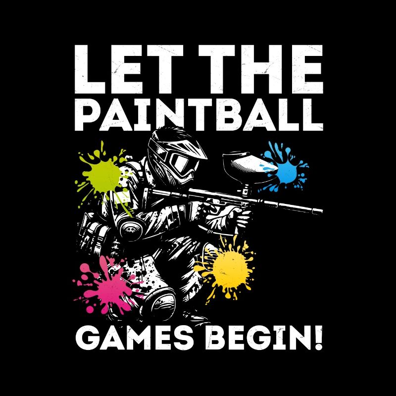 Let The Paintball Games Begin! Tactical Player Pai