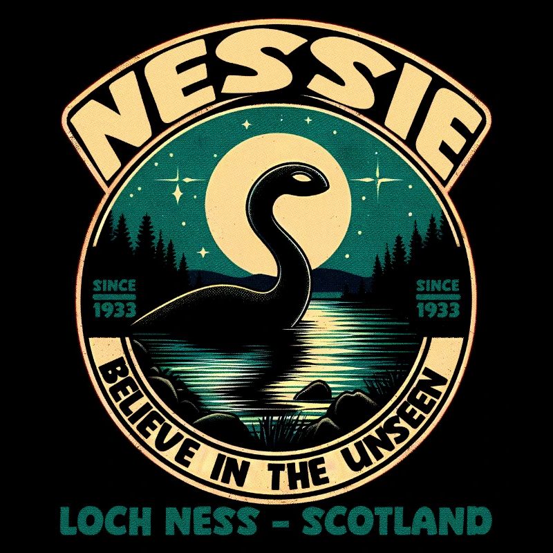 Loch Ness Monster 1933 Legendäres Kryptid Schottland