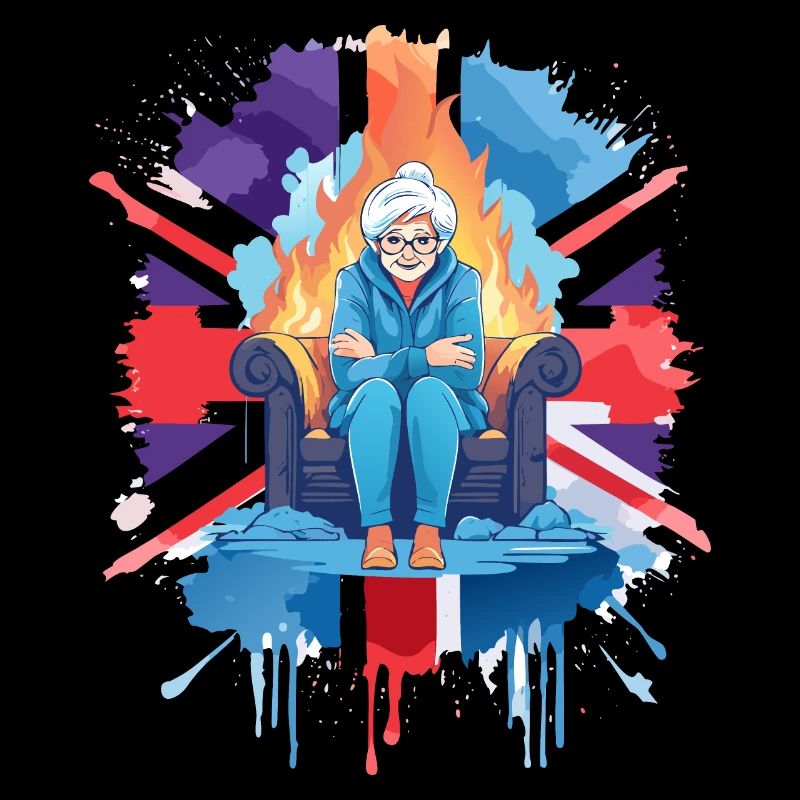 Freezing British Pensioner