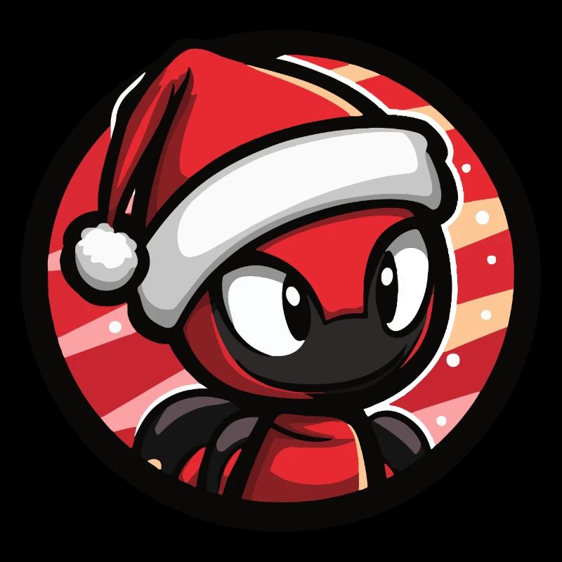 Ameise Weihnachten Tier