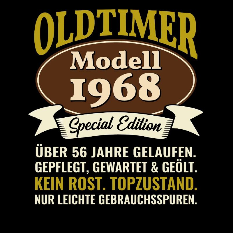56. Geburtstag Oldtimer Modell 1968 56 Jahre