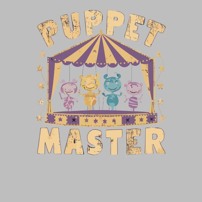Retro Puppet Master Circus Themed