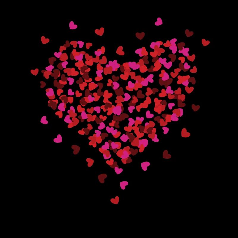 Valentine's Day Small Hearts Spray Can