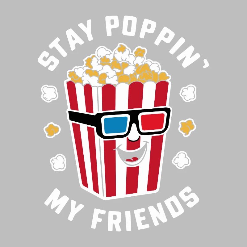 Dicton de pop-corn amusant, pop-corn en rafale