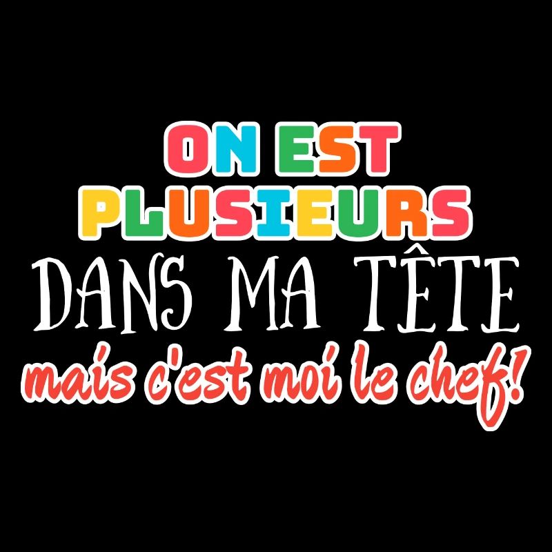 On est plusieurs dans ma tête mais c'est moi le...