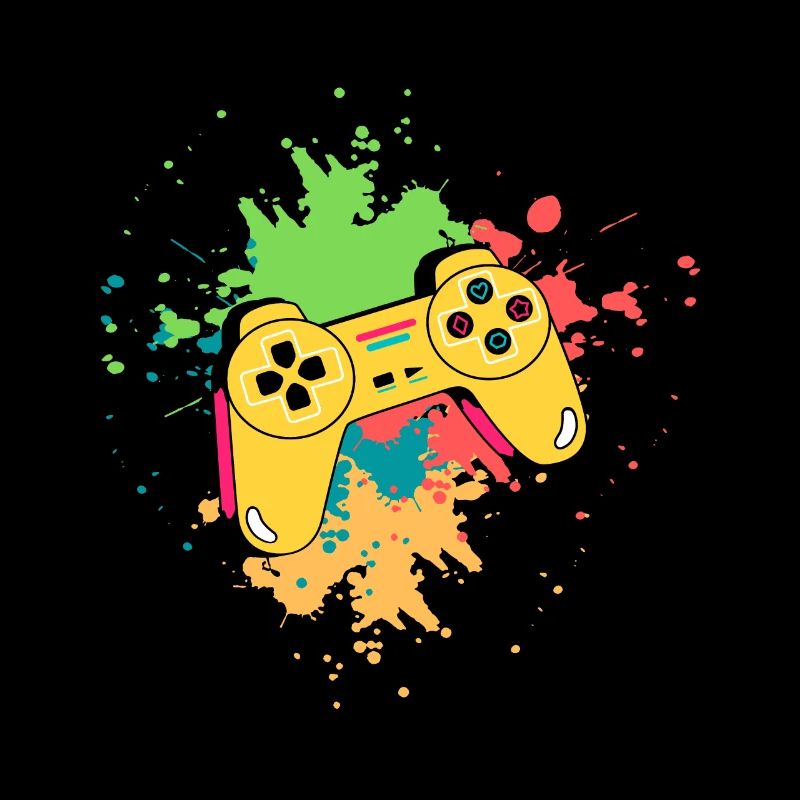 Game Gamer Spiele Controller Farbe