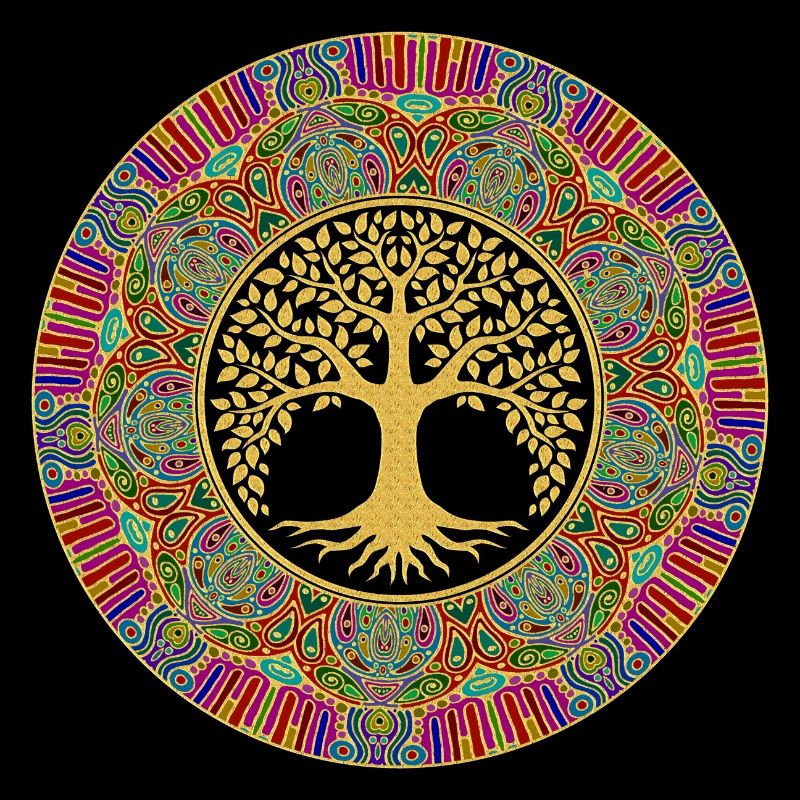Baum Des Lebens - Mandala 1