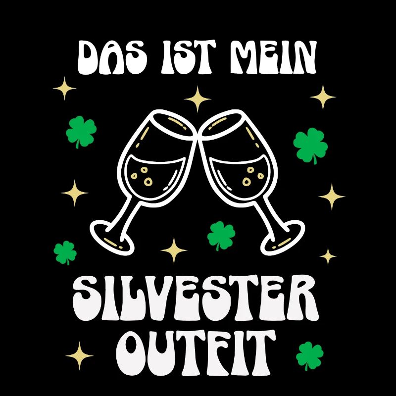 Silvester Outfit Silvestershirt Silvesterparty
