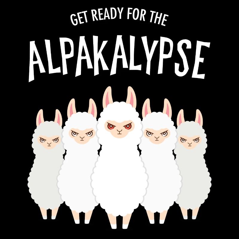 Get Ready For The Alpakalypse - Alpaka Halloween