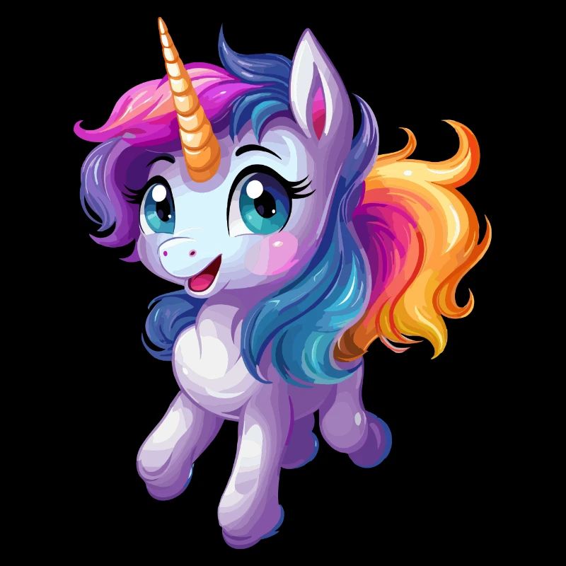 Süßes Einhorn Design