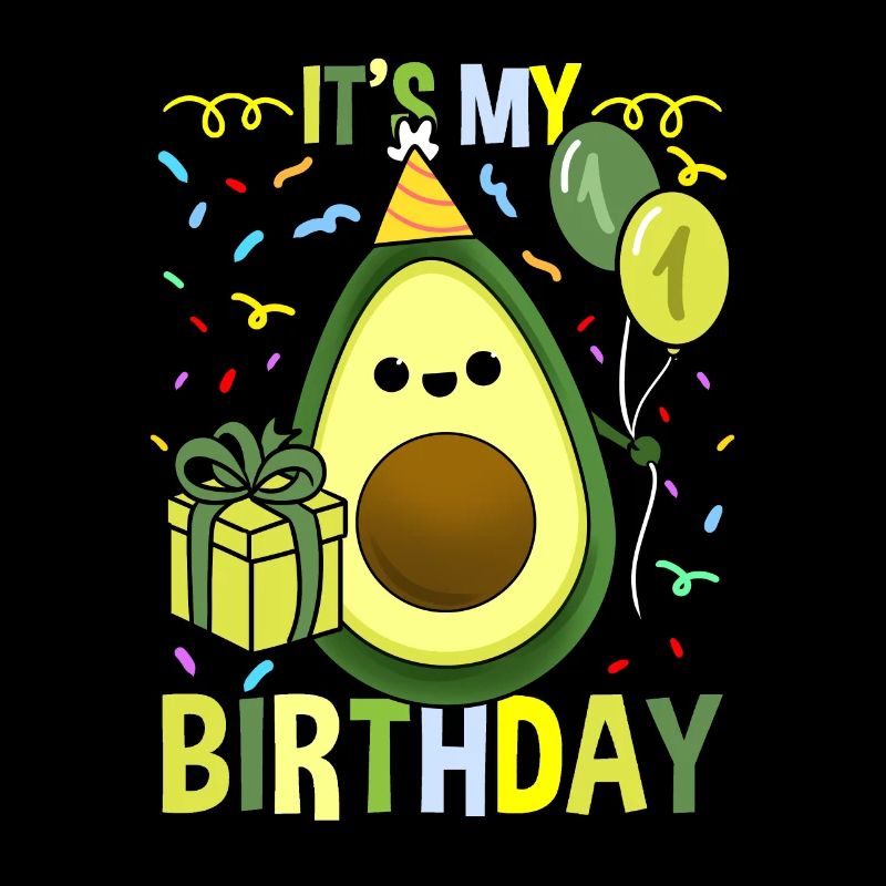 Its My 1st Birthday Avocado-Geburtstagsparty