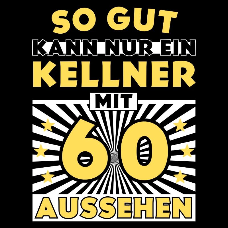 So gut kann nur ein Kellner mit 60 aussehen