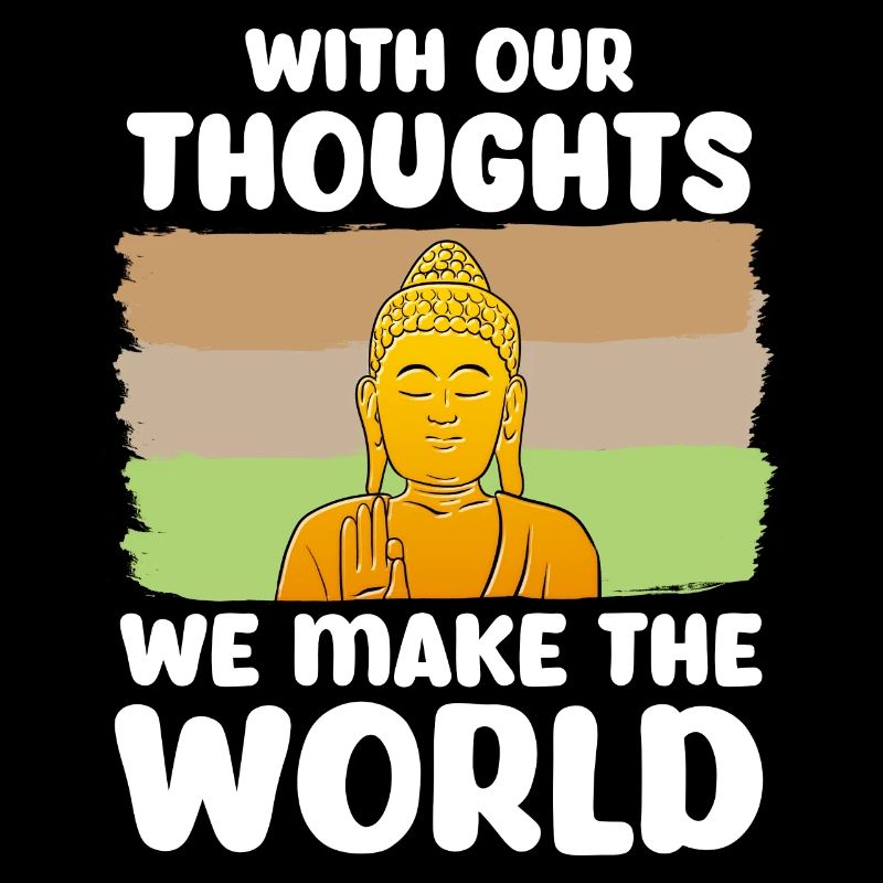 Buddha Mönch Namaste Buddhismus I Geschenk