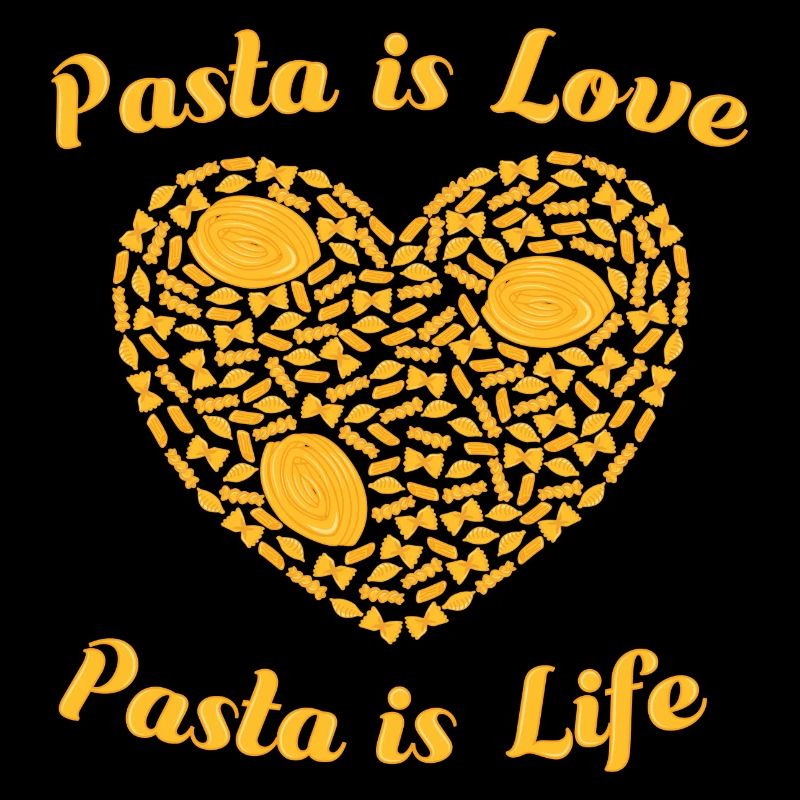 Les pâtes, c’est l’amour Les pâtes, c’est la vie