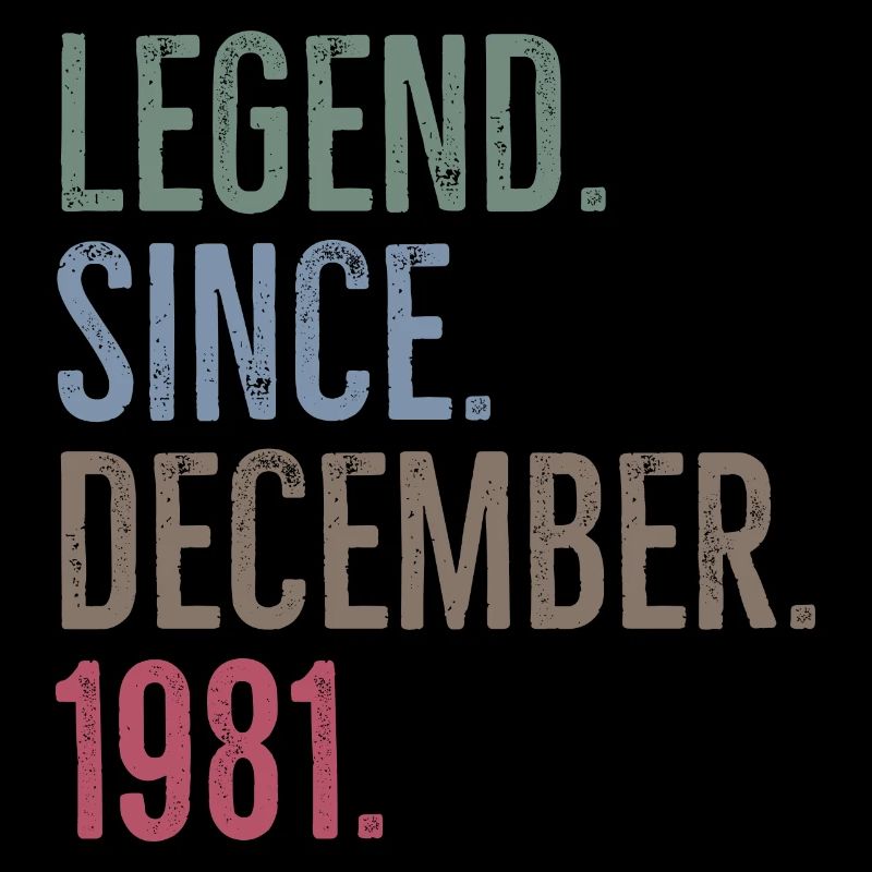 Legende seit Dezember 1981