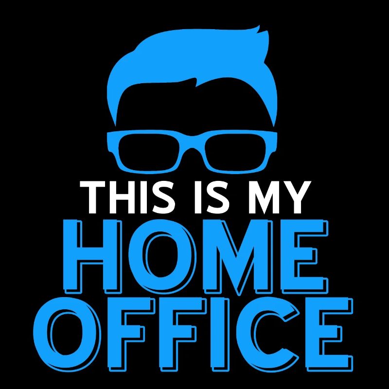 Rétro C’est mon bureau à domicile Travailler à la maison
