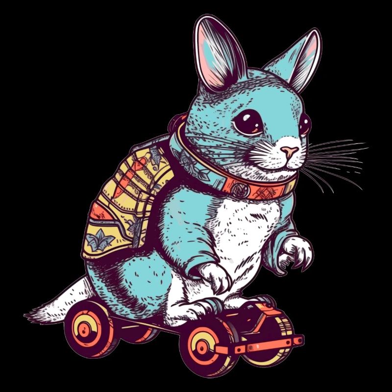 Chinchilla has as a hobby skating with the skateboard