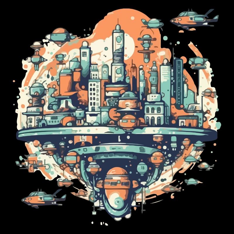 Futuristic city