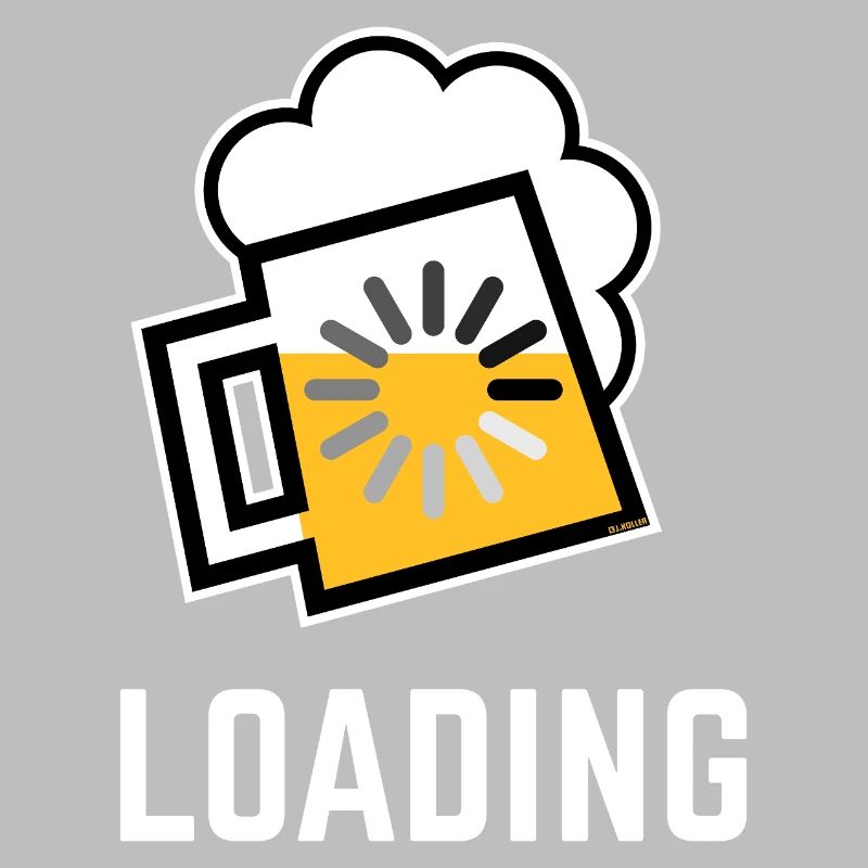 Bier Loading (Bier Wird Geladen / Negativ / \)
