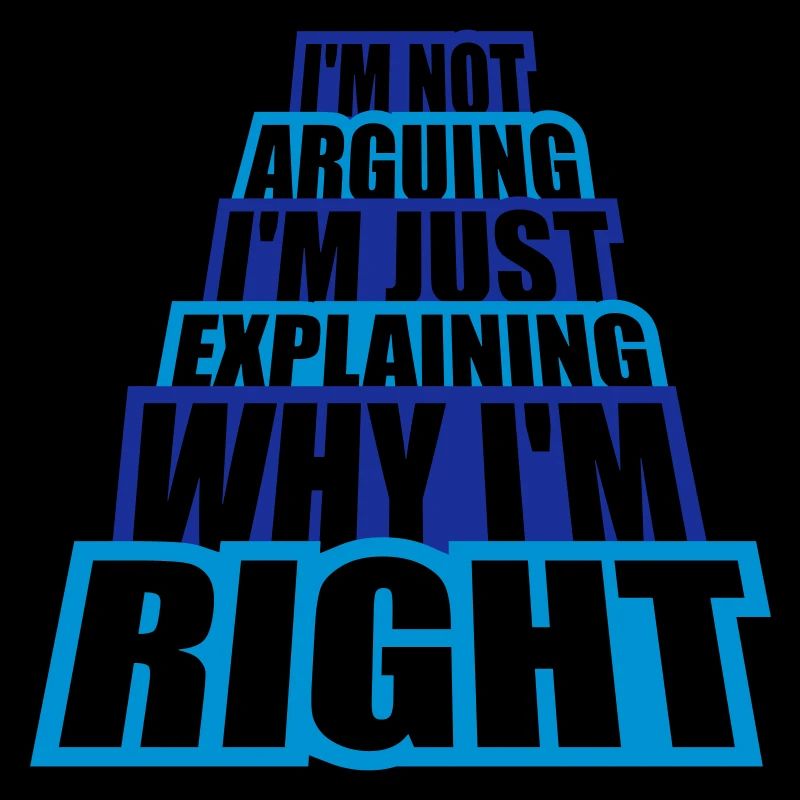 I m not arguing