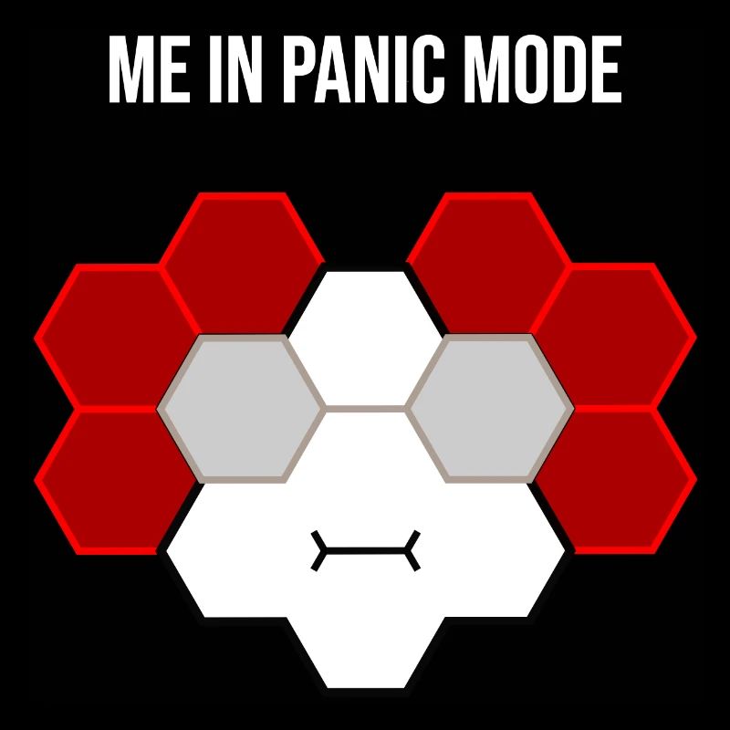 Me in panic mode