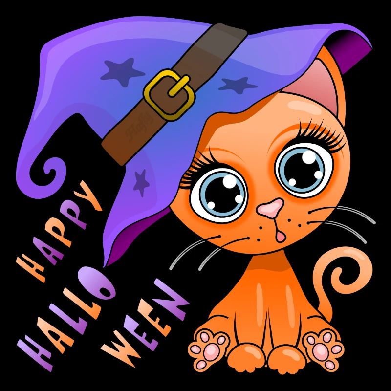 Lovely Halloween’s Kitten - Orange