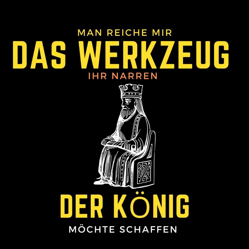 Cooles handwerker Motiv