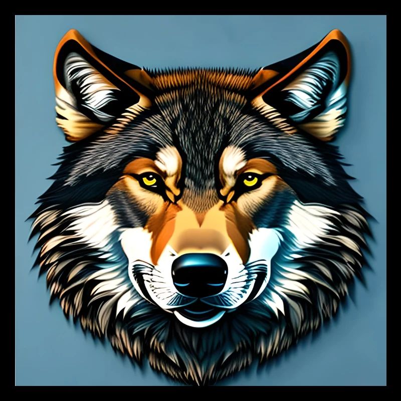 Standard-Wolf-Porträt
