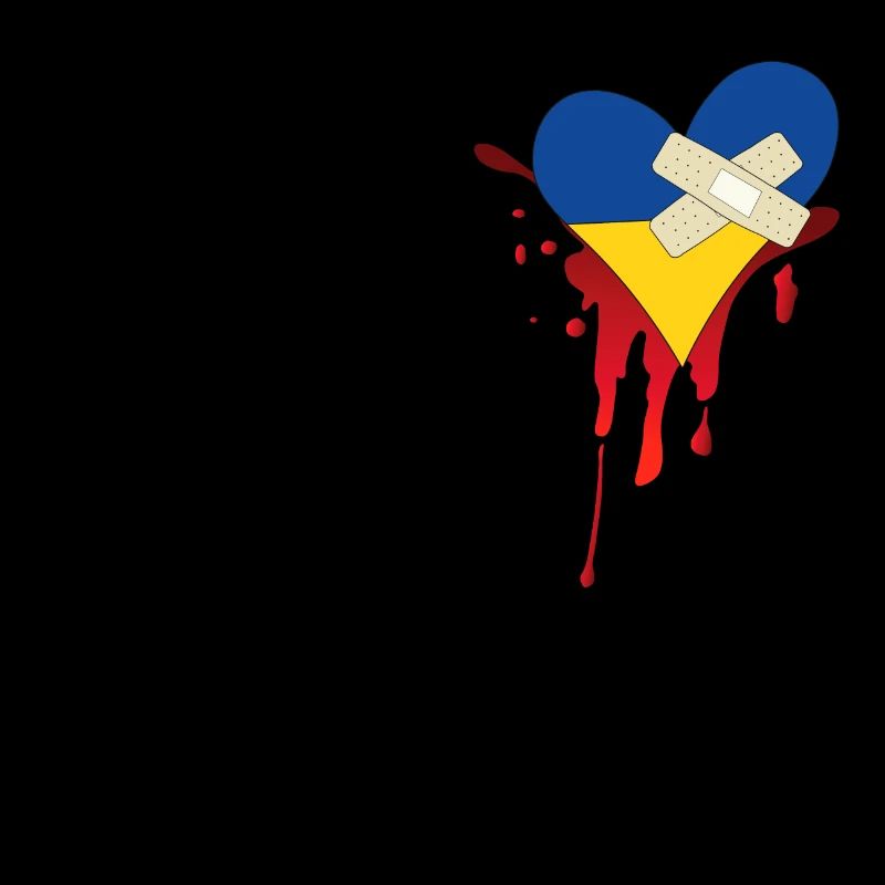 My Heart Is Broken for Ukraine - Broken Ukrainian