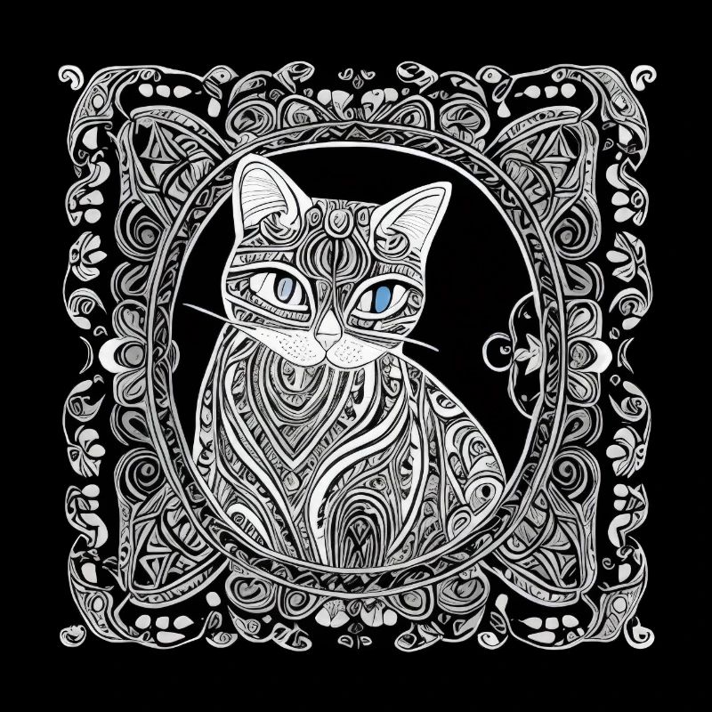 Schöne böhmische Katze |
