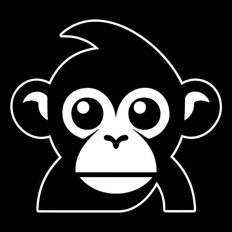 Singe Singe Visage de Singe Jungle