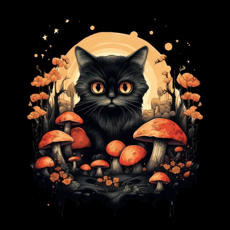 Champignons de chat Champignons Cottagecore